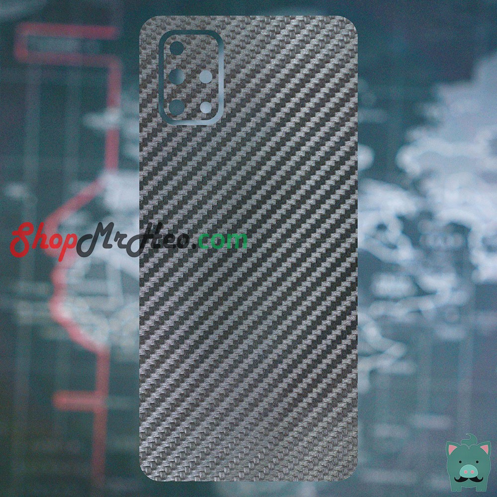 Skin Dán Mặt Sau Lưng Vân Nhôm Samsung Galaxy M11 - M21 - M30s - M31 - M51