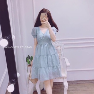 Váy voan tơ đính ngọc
