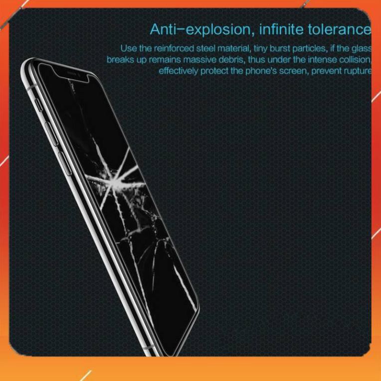 Miếng dán kinh cường lực hiệu Nillkin dành cho iPhone Xs Max / iPhone 11 Pro Max độ cứng 9H - Hàng chính hãng