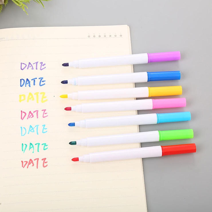 Bút lông viết trên bảng trắng có thể đổ đầy lại ngòi nhỏ tùy chọn màu sắc