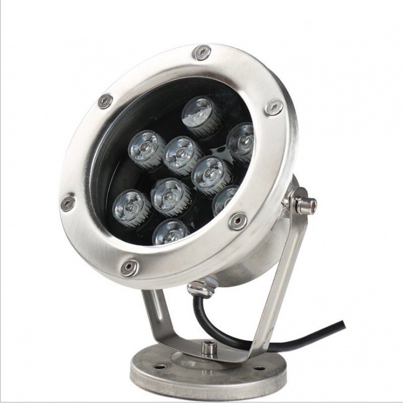 Đèn LED âm nước có đế 9w đổi màu 24VAC