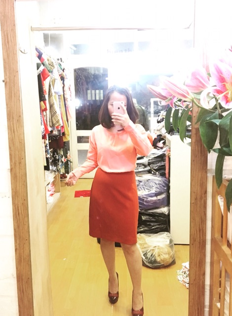 Váy Mixxo xuất Hàn - kiểu công sở thanh lịch