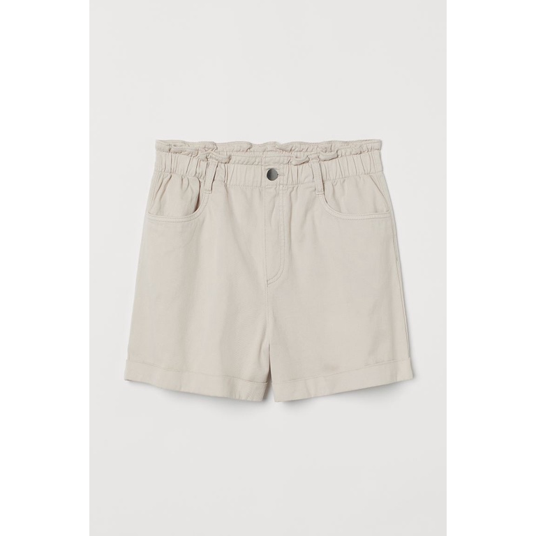[Form to] Quần short, quần đùi nữ cạp cao chất cotton