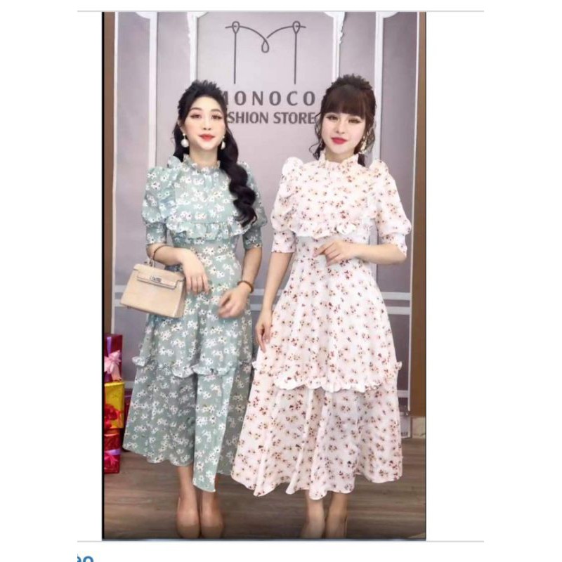 Đầm caro body công sở SML