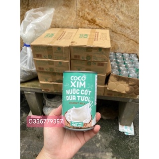 Nước cốt dừa tươi cocoxim lon 400ml