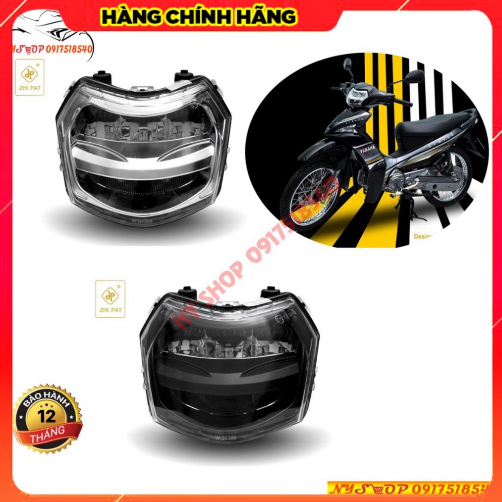 Chóa Đèn Pha Led Sirius RC, Sirius Fi Hai Tầng Chính Hãng Zhi.Pat Bảo Hành 2 Năm Ảnh thật Sp