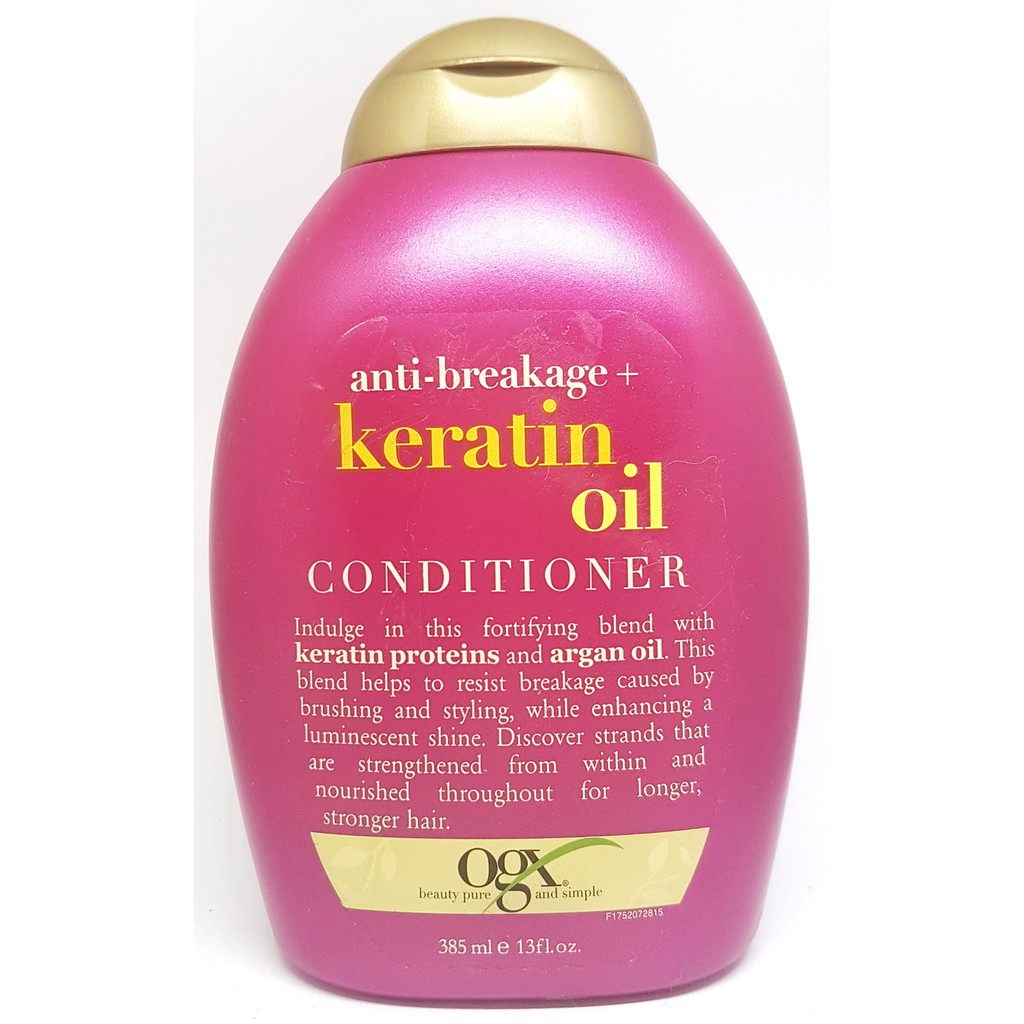 Dầu Xả Conditioner OGX Anti breakage Keratin Oil 385ml của Mỹ