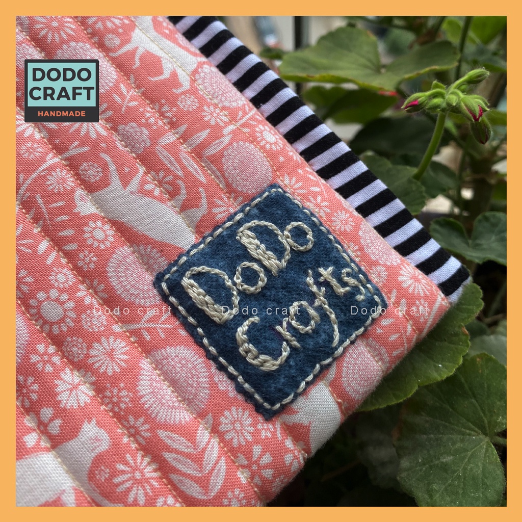 Vintage Túi đựng LAPTOP chống sốc - QUILT ghép vải thủ công