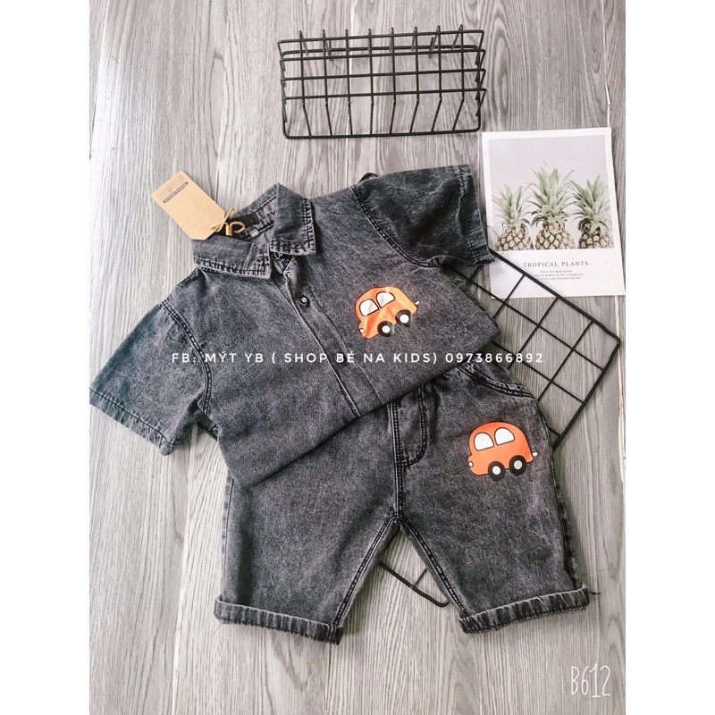 Sét bộ bò ô tô cho bé trai