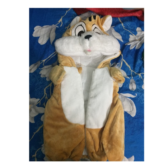 Thanh lý áo gile lông con sóc sz 100