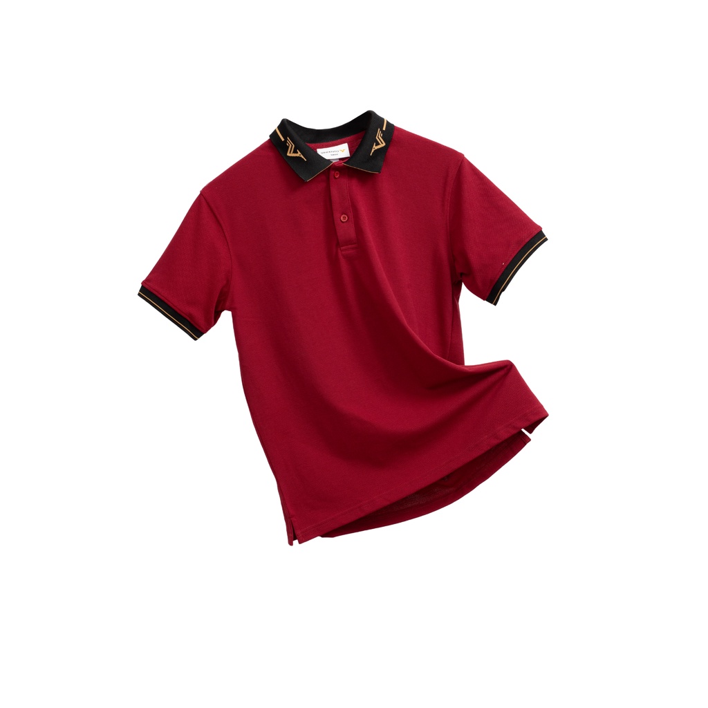 Áo Polo Vincento LEO Pique - Vải Cotton Organic - Kháng khuẩn - Khử Mùi - Thấm Hút Mồ Hôi