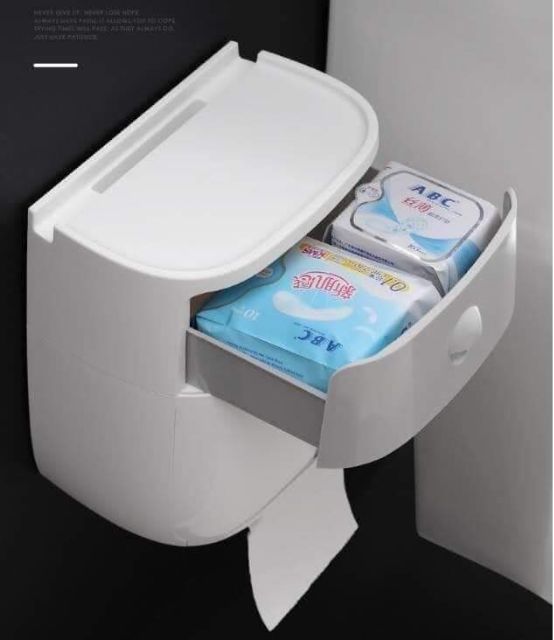 Hộp đựng giấy vệ sinh cao cấp Ecoco