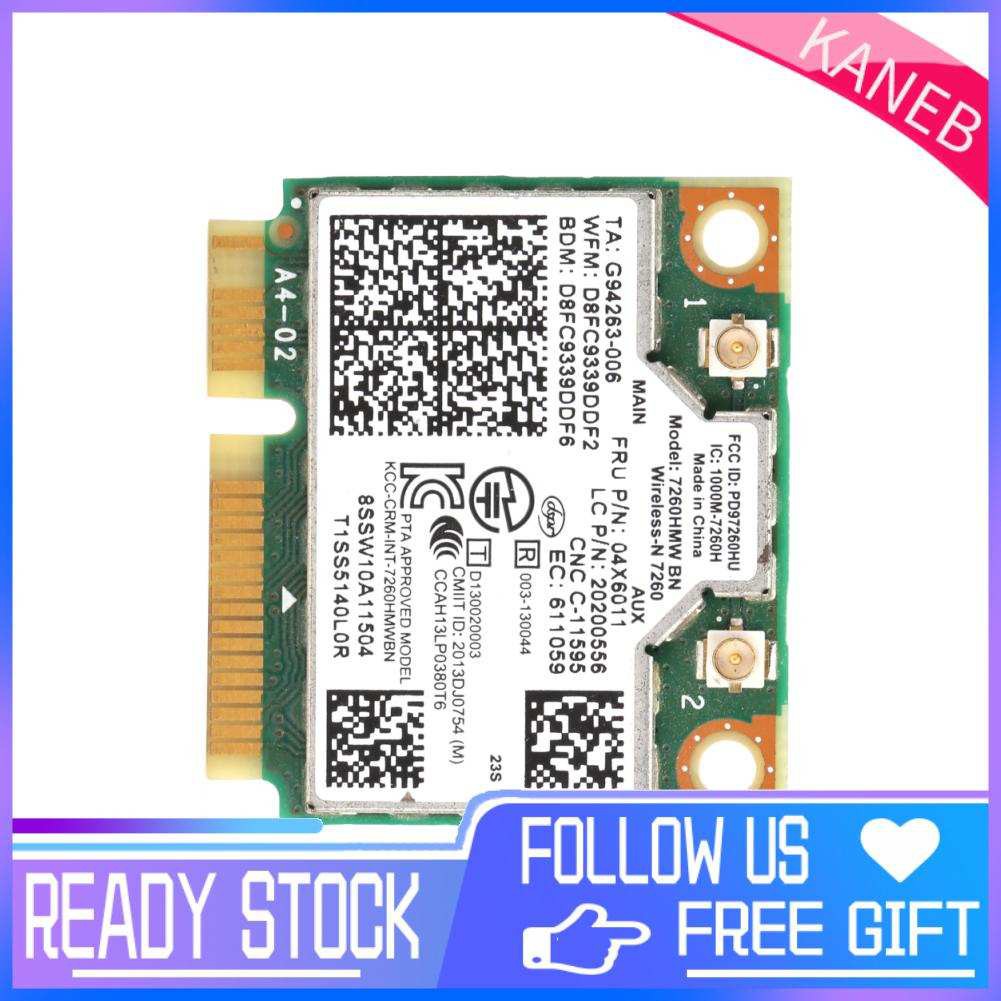 Card Wifi Mini Pci E Bt 4.0 Cho Intel 04x6011 04w3815 / Lenovo K4350 K4250 7260hmw Bn