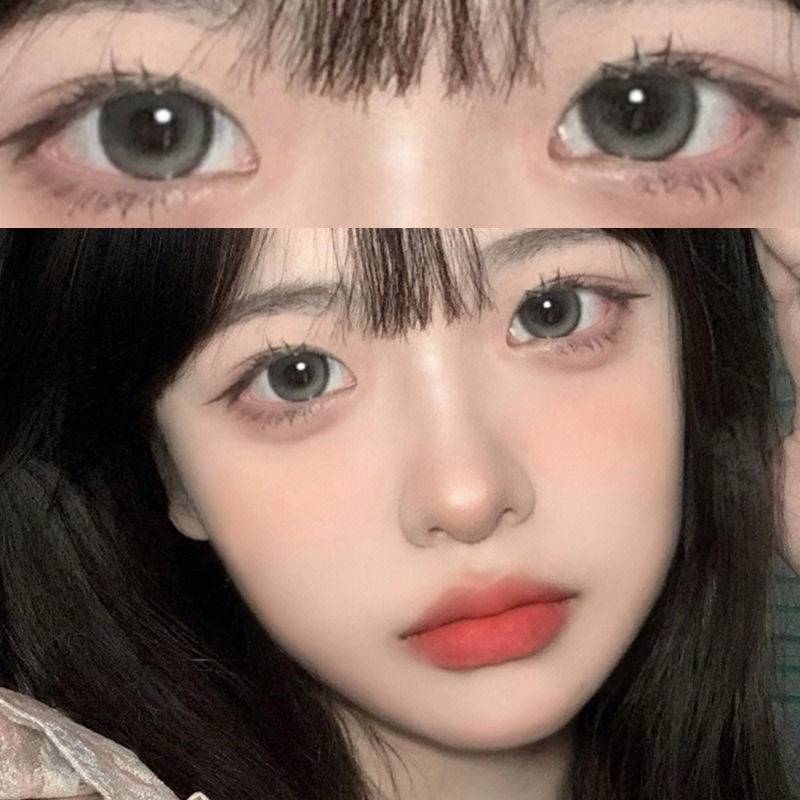 Bộ 2 Kính Áp Tròng Màu Xanh Dương 14.5MM Tự Nhiên Mềm Mại Thoải Mái