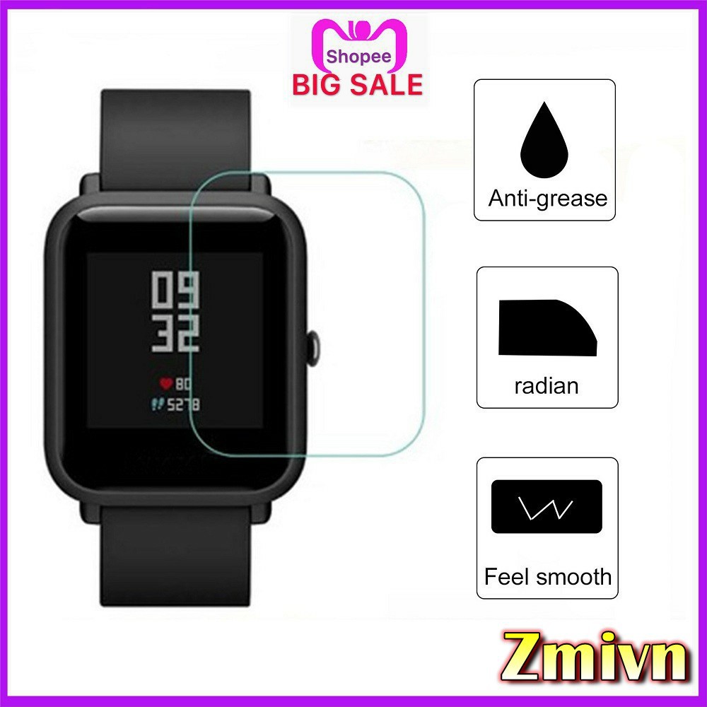 Miếng Dán Màn Hình Chống Trầy Cho Huami Amazfit Bip COLMI P8 Xiaomi AMAZFIT BIP Xiaomi AMAZFIT GTS HAYLOU LS01 HAYLOU ..