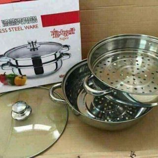 Nồi hấp 2 tầng
