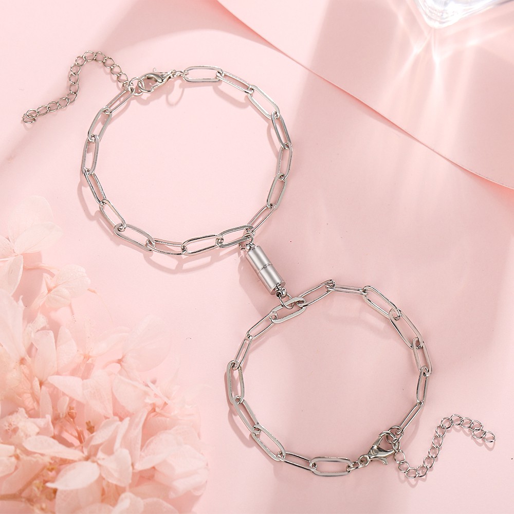 [Mã FAMAYFA giảm 10K đơn 50K] Set 2 Vòng Tay Nam Châm Phong Cách Hàn Quốc Dành Cho Các Cặp Đôi | BigBuy360 - bigbuy360.vn