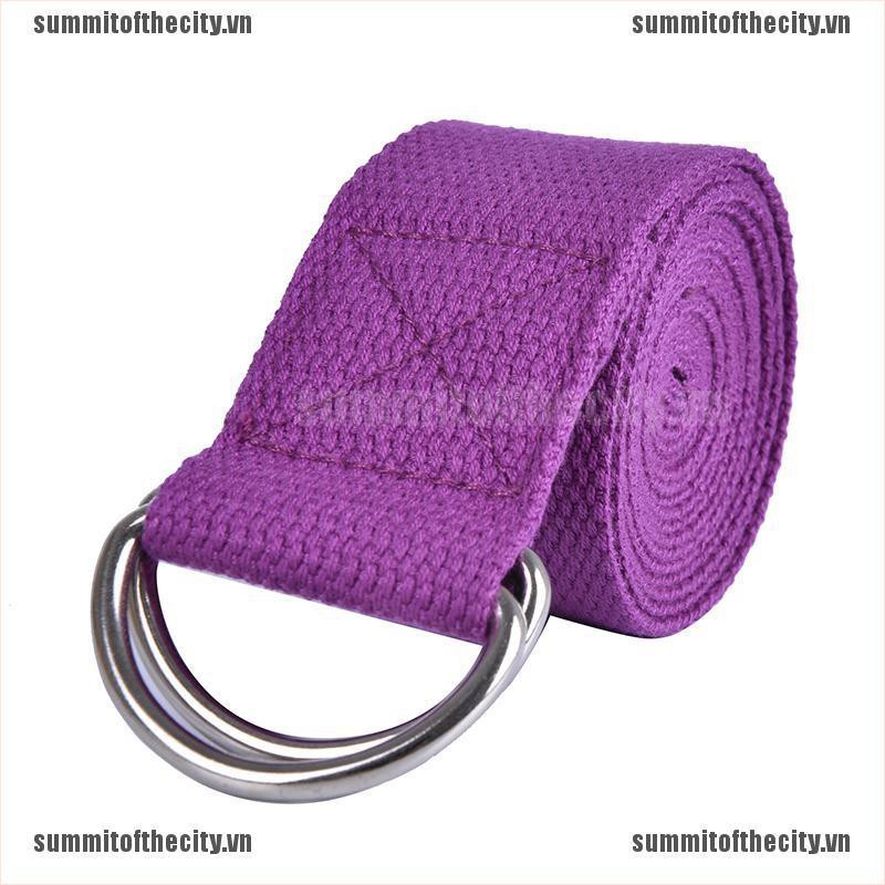 1 Dây Đai Co Giãn Hình Chữ D Có Thể Điều Chỉnh Hỗ Trợ Luyện Tập Yoga / Thể Hình