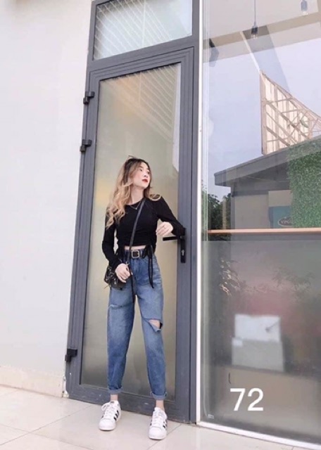 Quần Baggy JEANS size SML hàng đẹp chuẩn shop | BigBuy360 - bigbuy360.vn