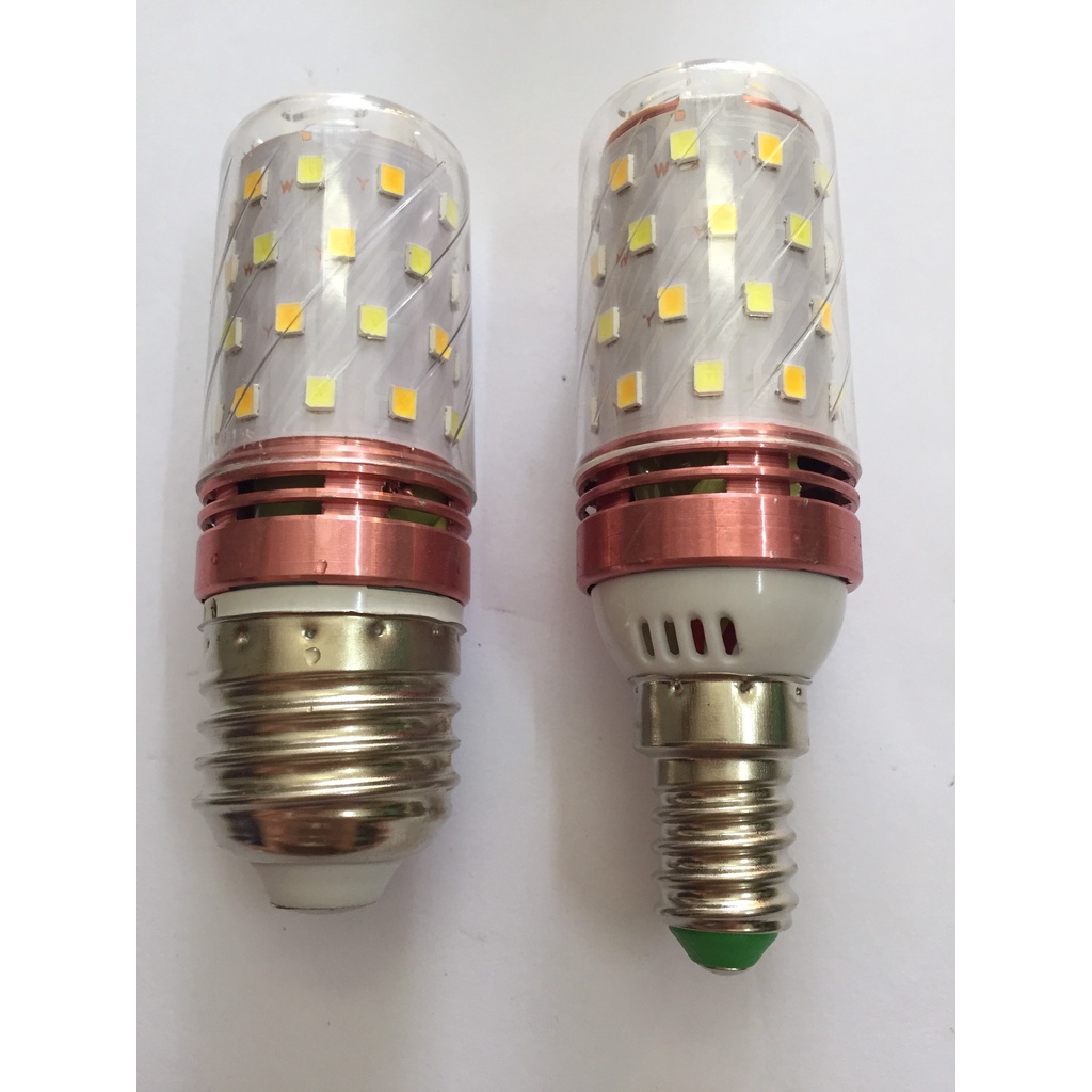 Combo 30 Bóng đèn led trái bắp 3 chế độ ánh sáng có đui e14 và e27