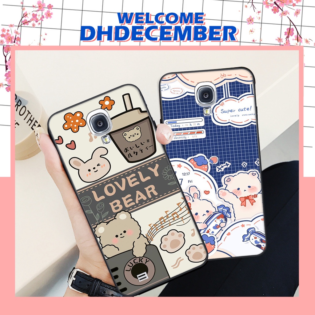 Ốp lưng Samsung  S4 in hình nice ,good luck happy ốp xinh viền dẻo đẹp chất