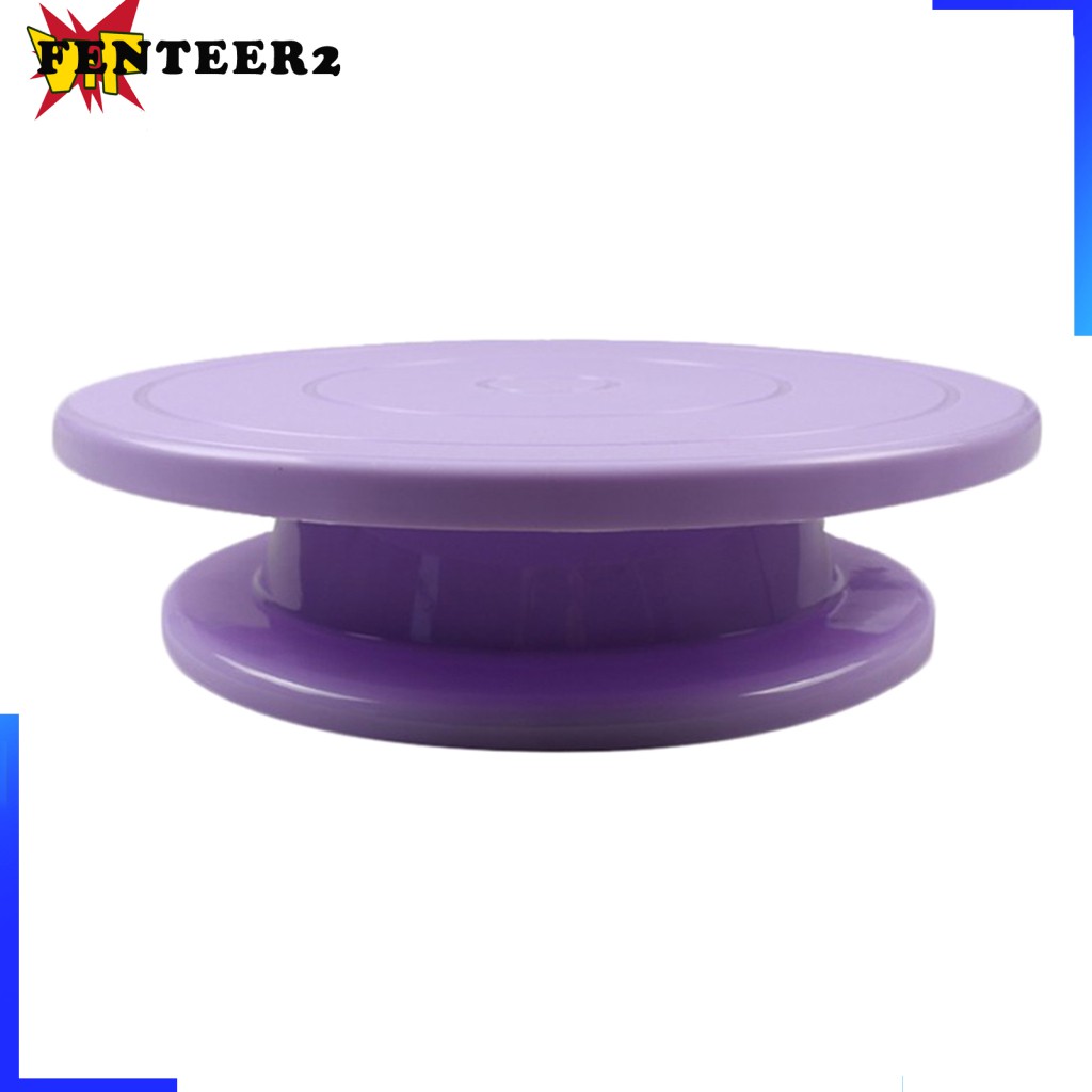 SPINNER Bàn Xoay Bánh Kem Màu Trắng 11 "