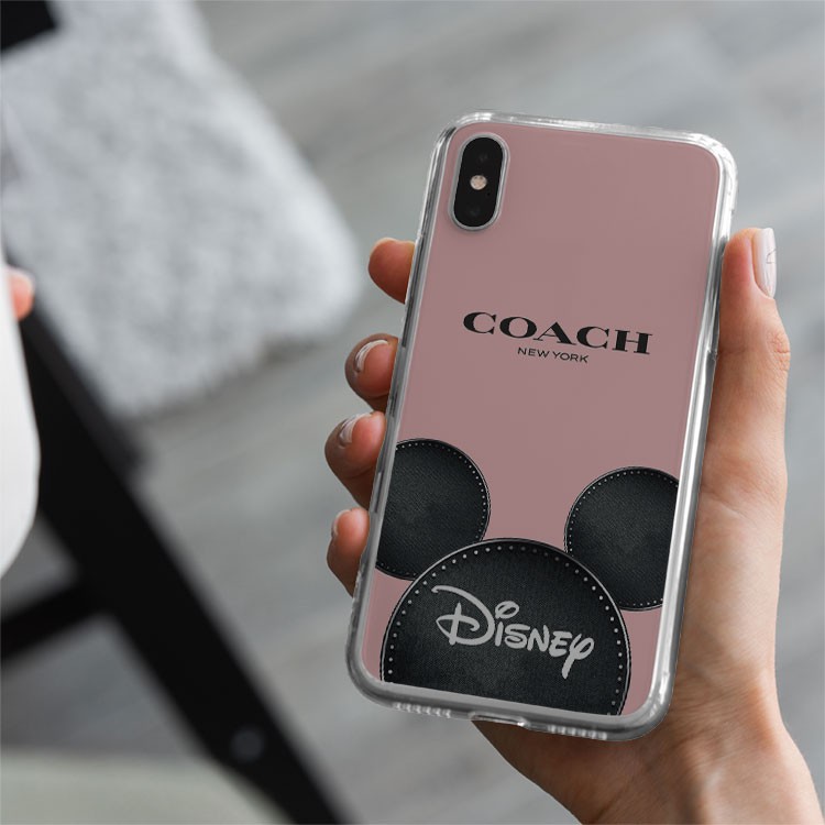 Ốp lưng thương hiệu Coach disney mickey Iphone 7/7Plus/8/8Plus/X/Xs/Xs Max/11/11 Promax/12/12 Promax 33