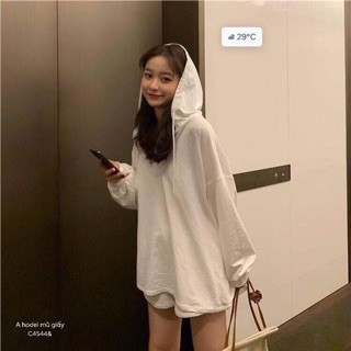 Áo hodei mũ giấy - C