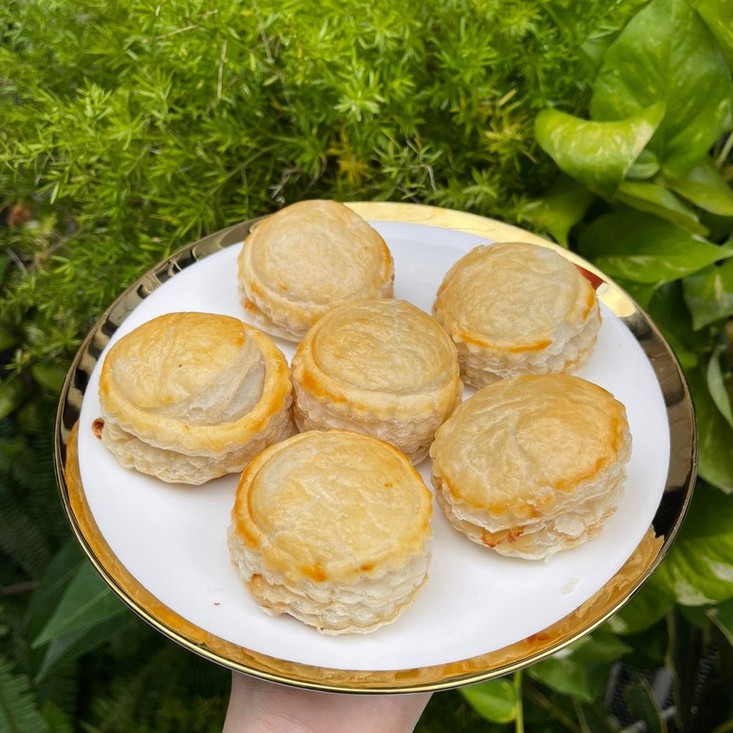 [HỎA TỐC HÀ NỘI] Đế bánh Pateso PATE CHAUD Nhất Hương- Bịch 40 miếng (20 cái) được làm từ bôt ngàn lớp