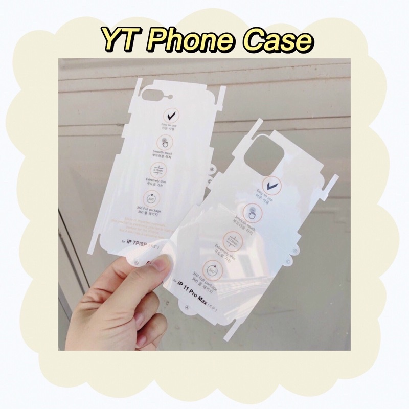 Skin Dán PPF Tự Phục Hồi Cho Các Dòng IPhone