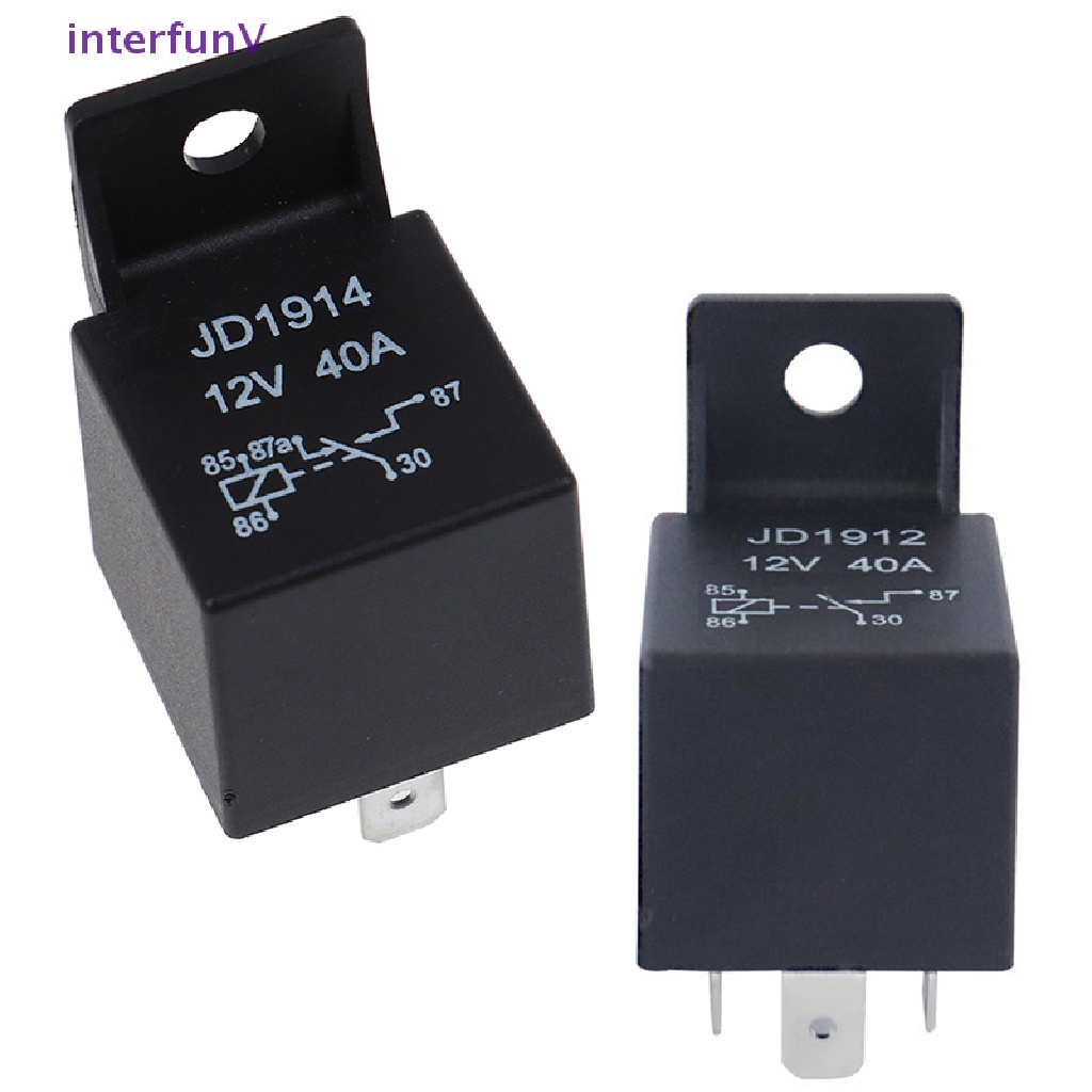 Rơ Le Ô Tô 4 5 Chấu 4P 5P 40A DC 12V / 24V Chống Thấm Nước Chuyên Dụng