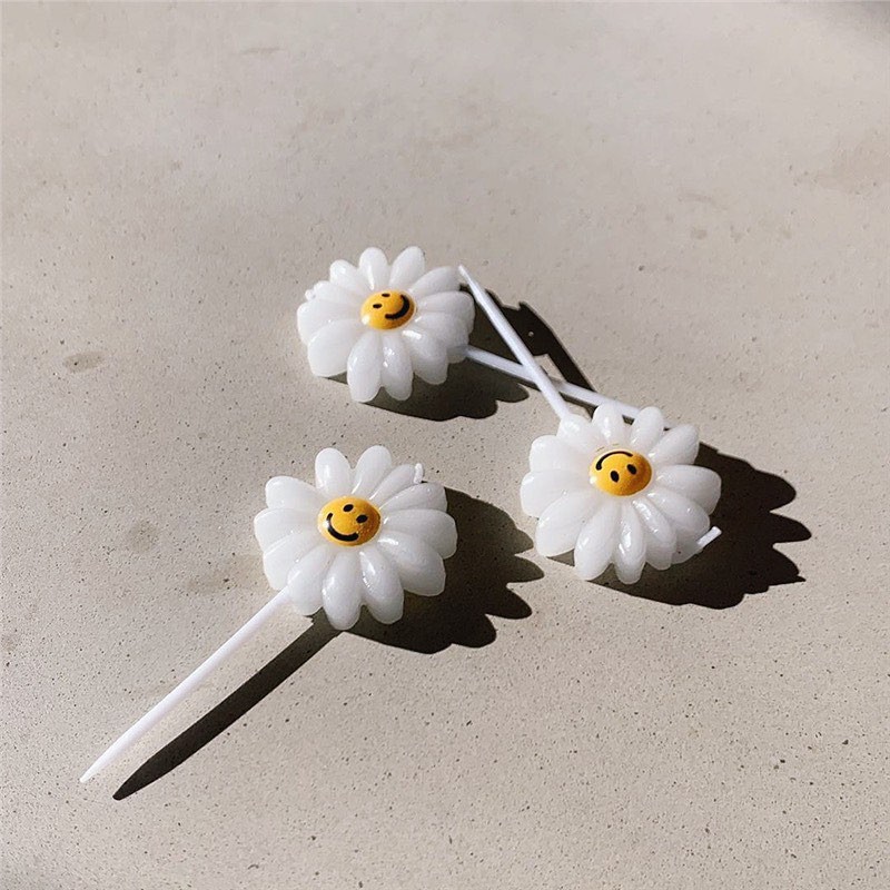 Set 5 Nến Hoa Cúc - Mặt Cười