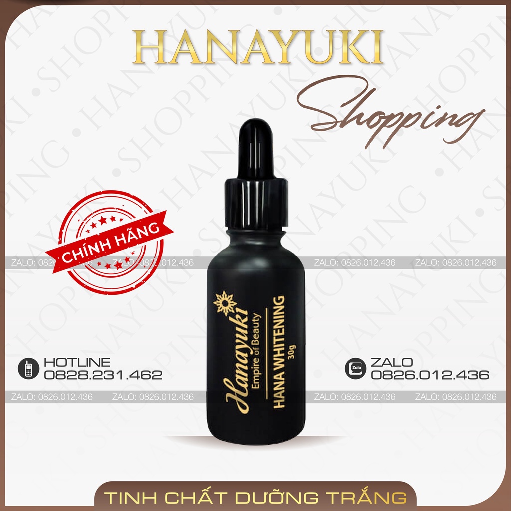 Serum Dưỡng Trắng Da Hanayuki Whitening