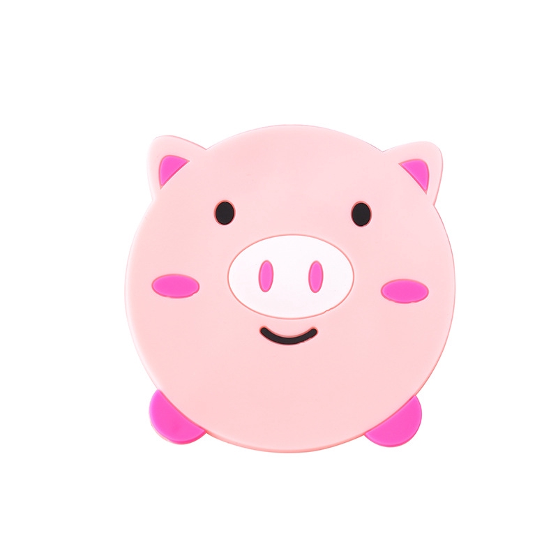 Miếng lót ly chống bỏng họa tiết hoạt hình bằng silicone