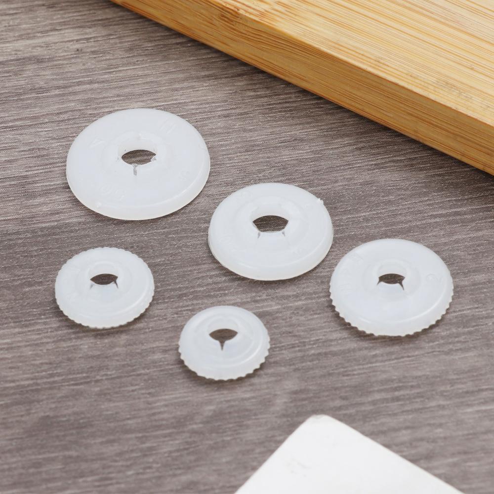 Túi 100 Vòng Đệm Tròn 12mm 13mm Cho Búp Bê