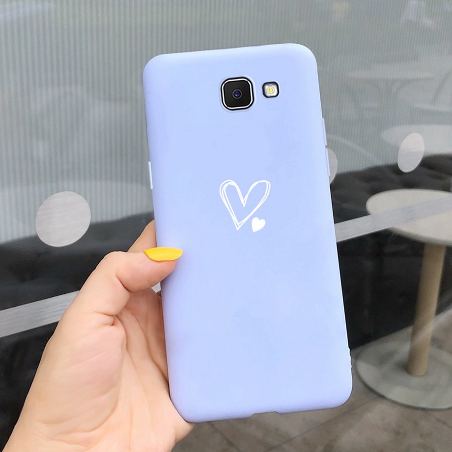 Ốp điện thoại silicon TPU mềm in hình thời trang cho Samsung Galaxy J7 Prime G610Y G610F 2 SM-G611F