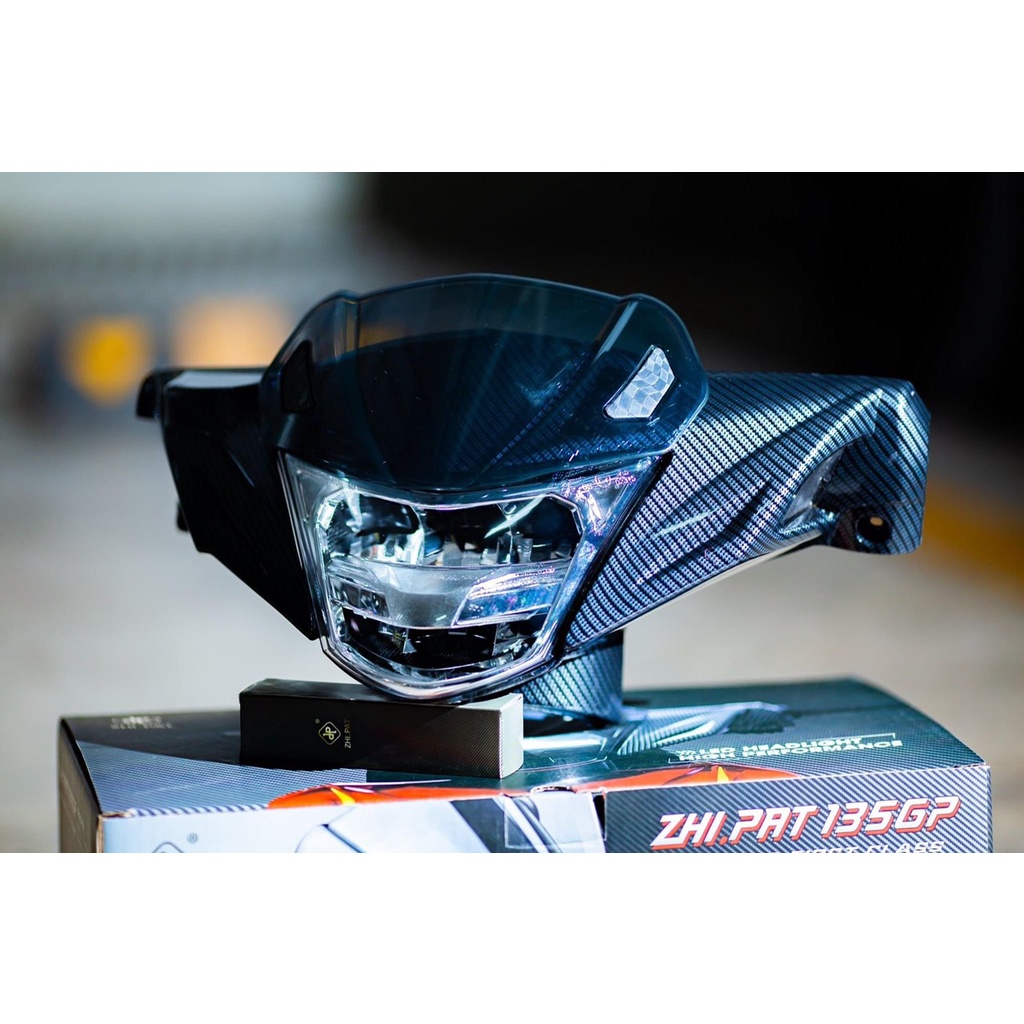 Mão ốp đầu ZHI PAT sử dụng cho xe Exciter 135cc 2010 có thể chế gắn nhiều dòng xe Yamaha khác nhau