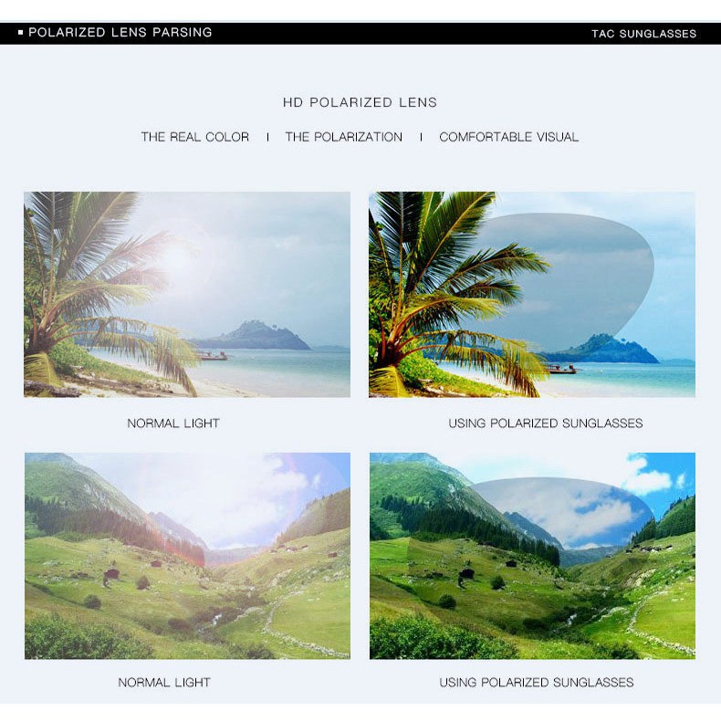 Kính Mát Phân Cực Siêu Nhẹ Chống Tia Cực Tím Bi71 | BigBuy360 - bigbuy360.vn