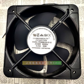 Quạt tản nhiệt delta sankyo fp20060 ex-s1-b 380v 0.23a 20060 20cm