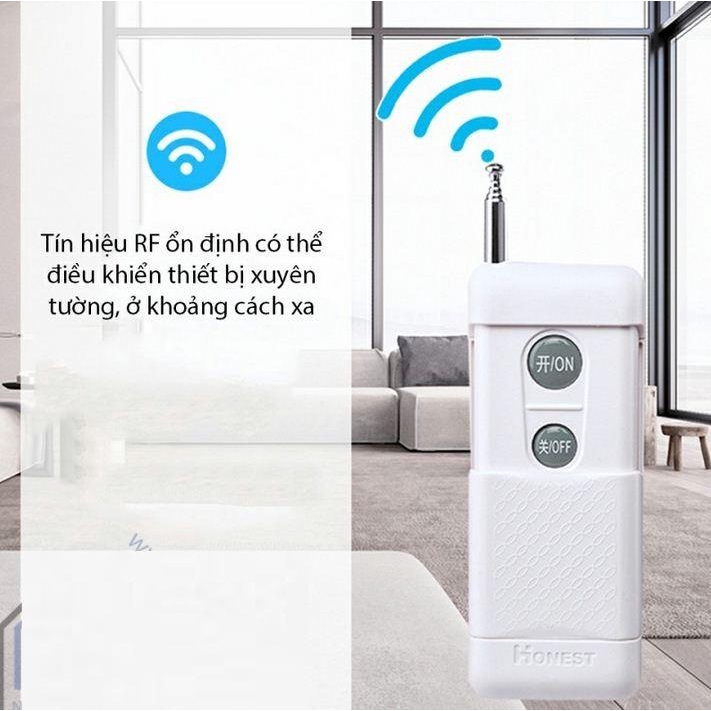 Điều khiển từ xa  Honest 1Km dùng cho công tắc honest sóng radio 315
