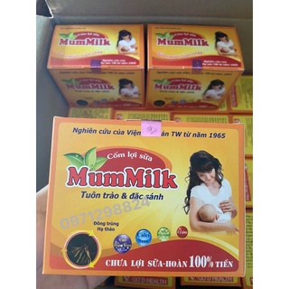 Cốm lợi sữa MumMilk đông trùng hạ thảo🍀freeship🍀sữa nhiều đặc sánh dinh dưỡng cho bé-hộp 30gói