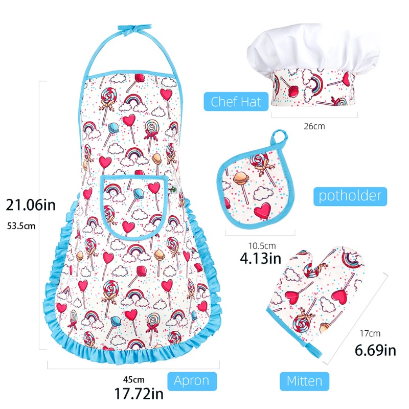 1 Đồ chơi trẻ em Nấu Ăn Dành Cho Bé Gái 3 4 5 6 7 8 Tuổi