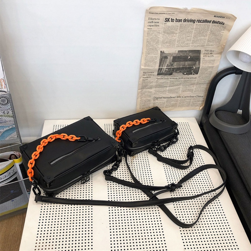 Túi Đeo Chéo Vai Bằng Da PU Thời Trang Sành Điệu Cho Nữ