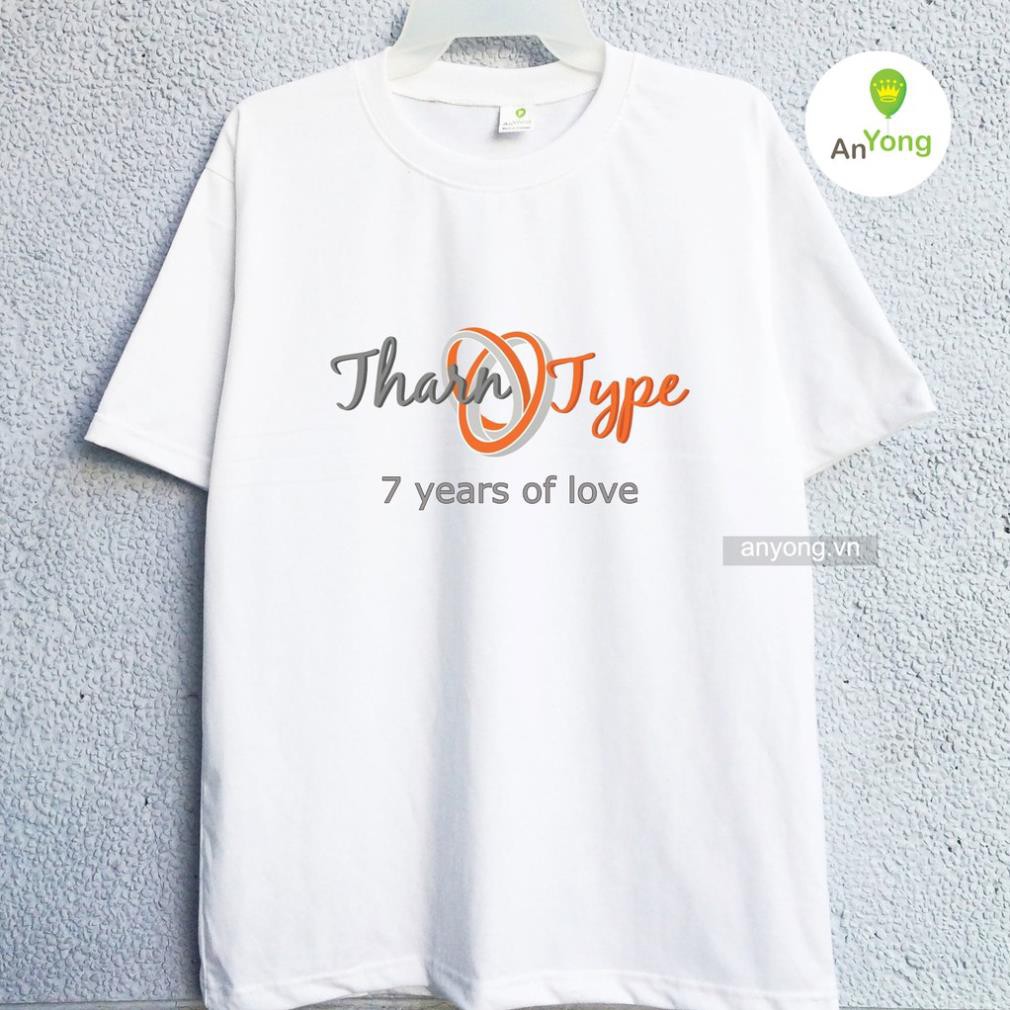 SALE- Áo thun TharnType 7 years of love MewGulf - bán chạy nhất