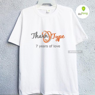 SALE- Áo thun TharnType 7 years of love MewGulf - bán chạy nhất