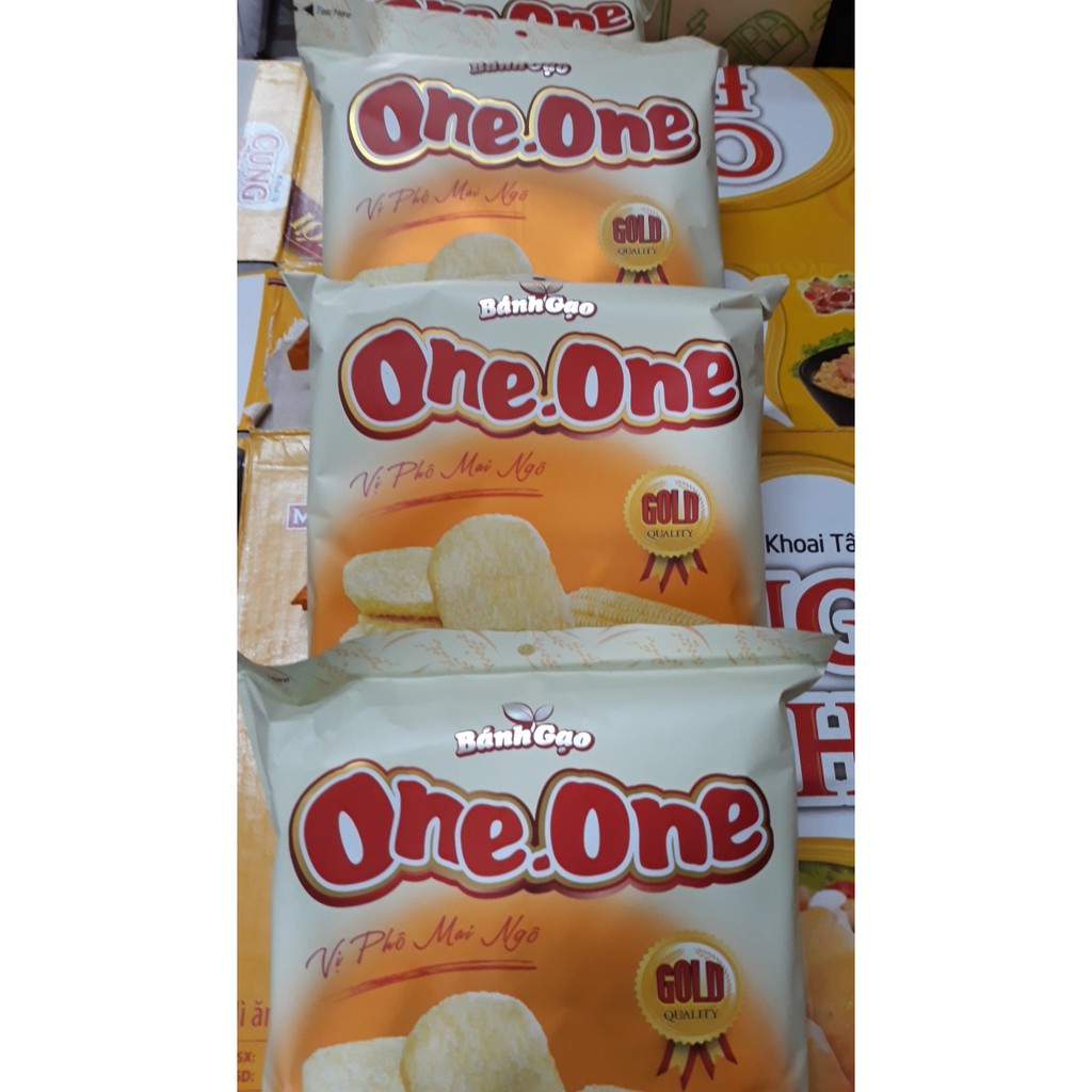 Bánh Gạo One One Vị Phô Mai Ngô 118g