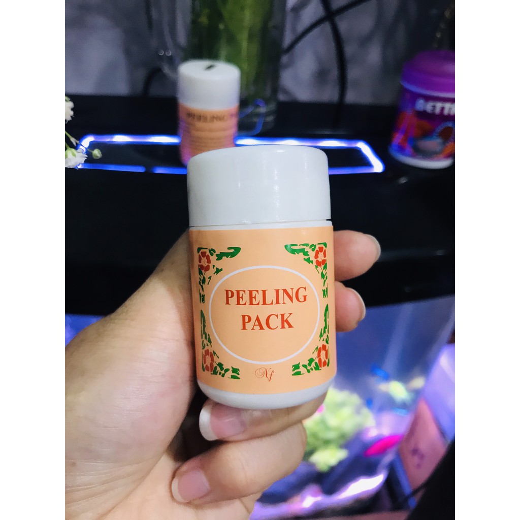 Kem lột mụn cám, mụn đầu đen 60g PEELING PACK