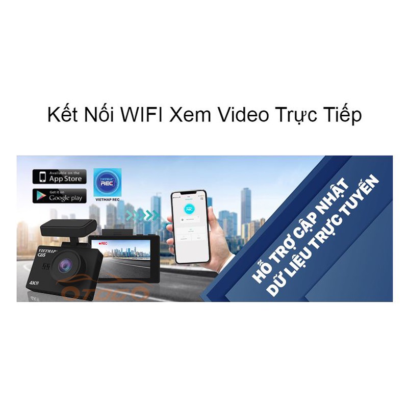 Camera Hành Trình VietMap C65 Chính Hãng , Ghi Hình Trước Và Sau Xe Cao Cấp , VIỆT MAP C65