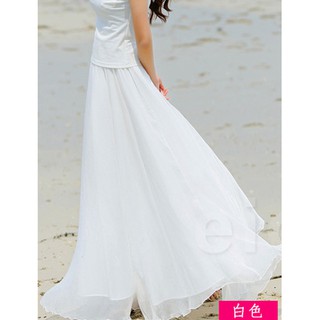 Váy maxi chiffon phong cách Bohemian