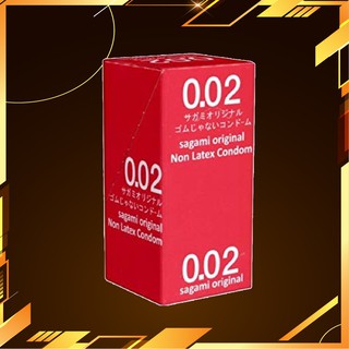Bao cao su siêu mỏng 12 chiếc Sagami ORIGINAL 0.02